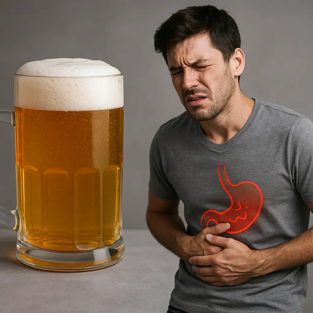 bier reizdarm probleme magen schmerzen